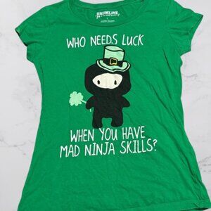 Drumline Women's lucky ninja shirt Size L